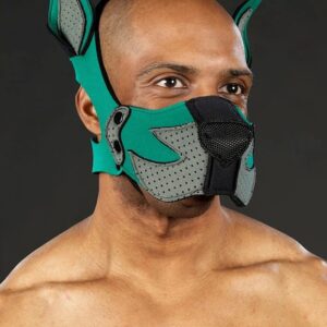 Mrs S Leather Neoprene K9 Pup Muzzle