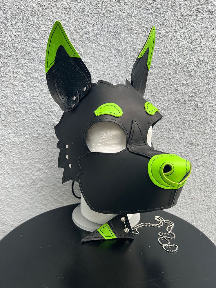 Scrap Yard Leather Custom Hood - Image 3